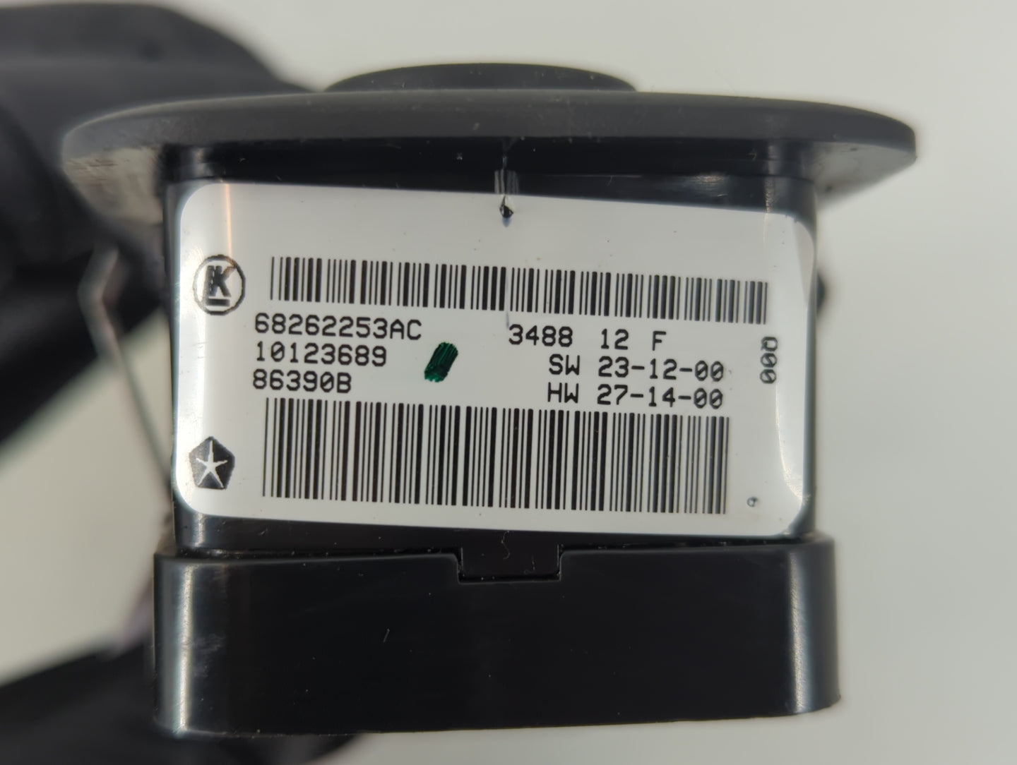 2024 Dodge Ram 1500 Master Power Window Switch Replacement Driver Side Left P/N:10123689 68262253AC Fits OEM Used Auto Parts