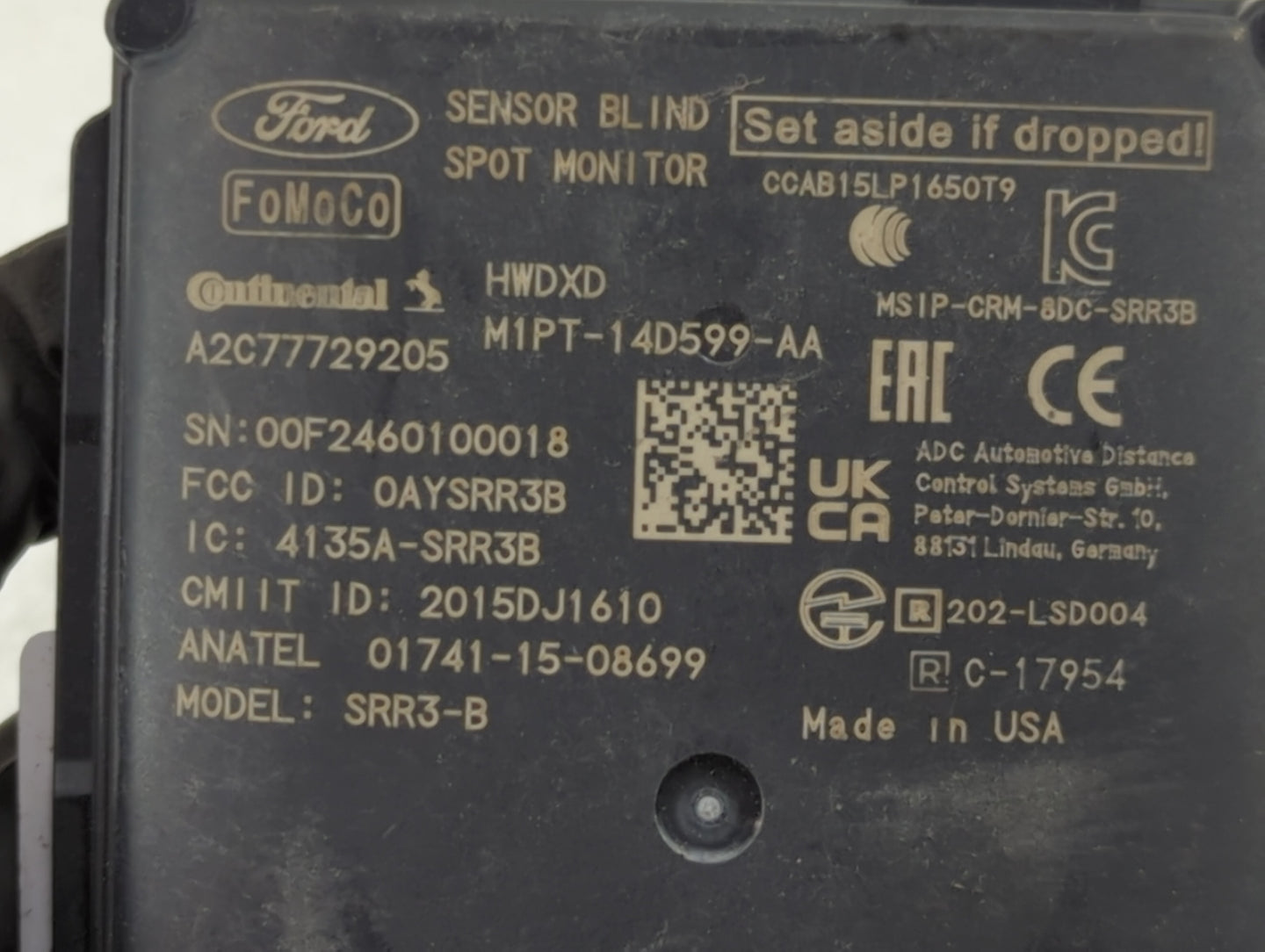 Park Assist Sensor - Oemusedautoparts1.com