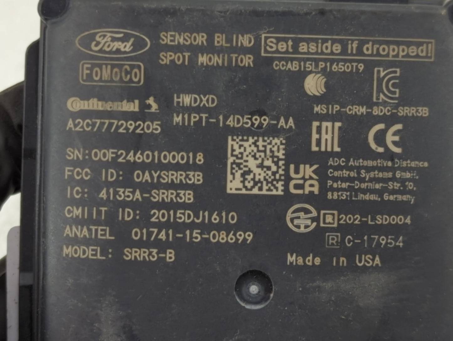 Park Assist Sensor - Oemusedautoparts1.com
