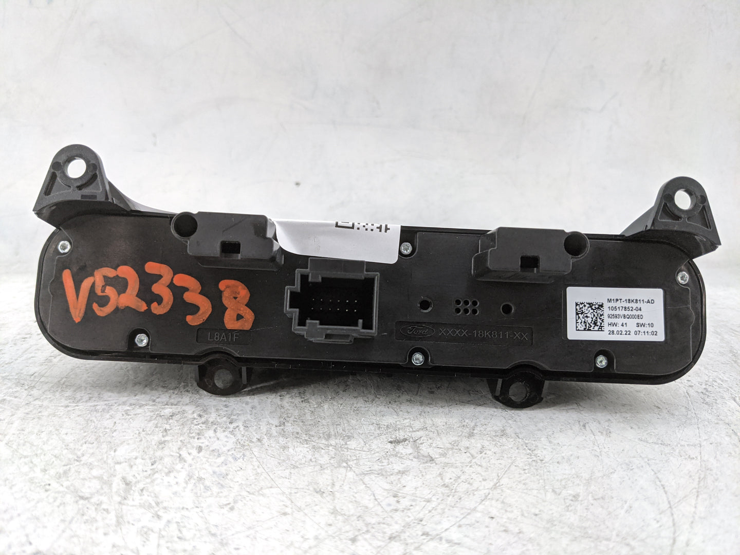 2021-2022 Ford Bronco Sport Radio Control Panel 1478257 - Oemusedautoparts1.com