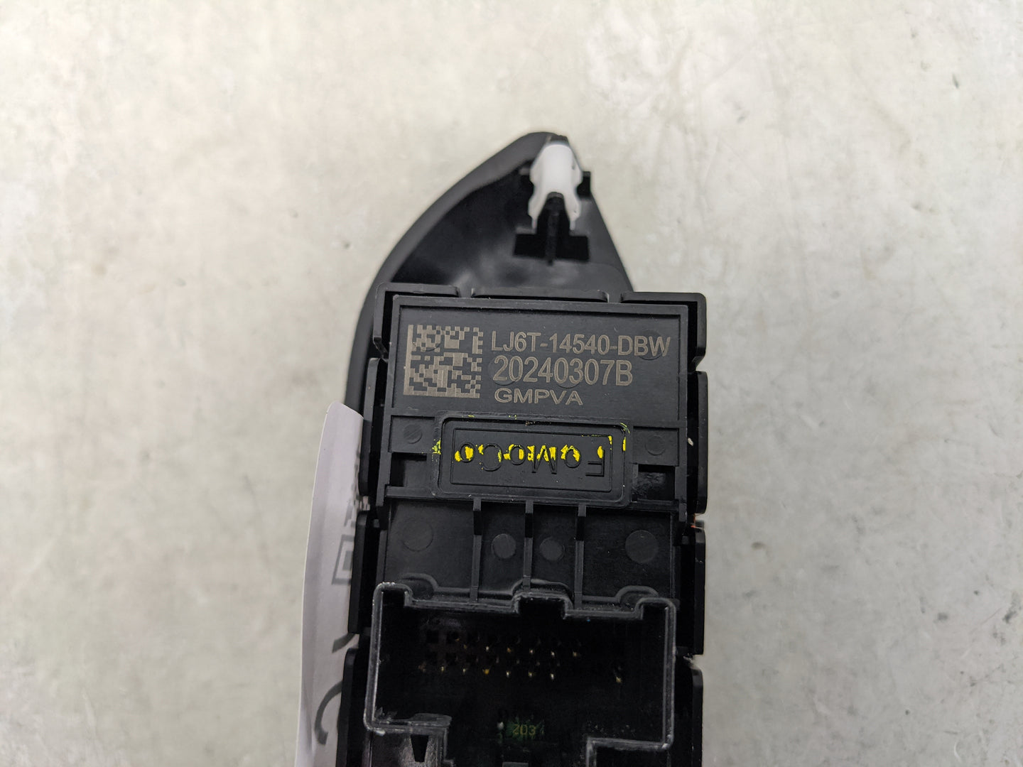 2024 Ford Bronco Sport Master Power Window Switch Replacement Driver Side Left P/N:LJ6T-14540-DBW Fits OEM Used Auto Parts -