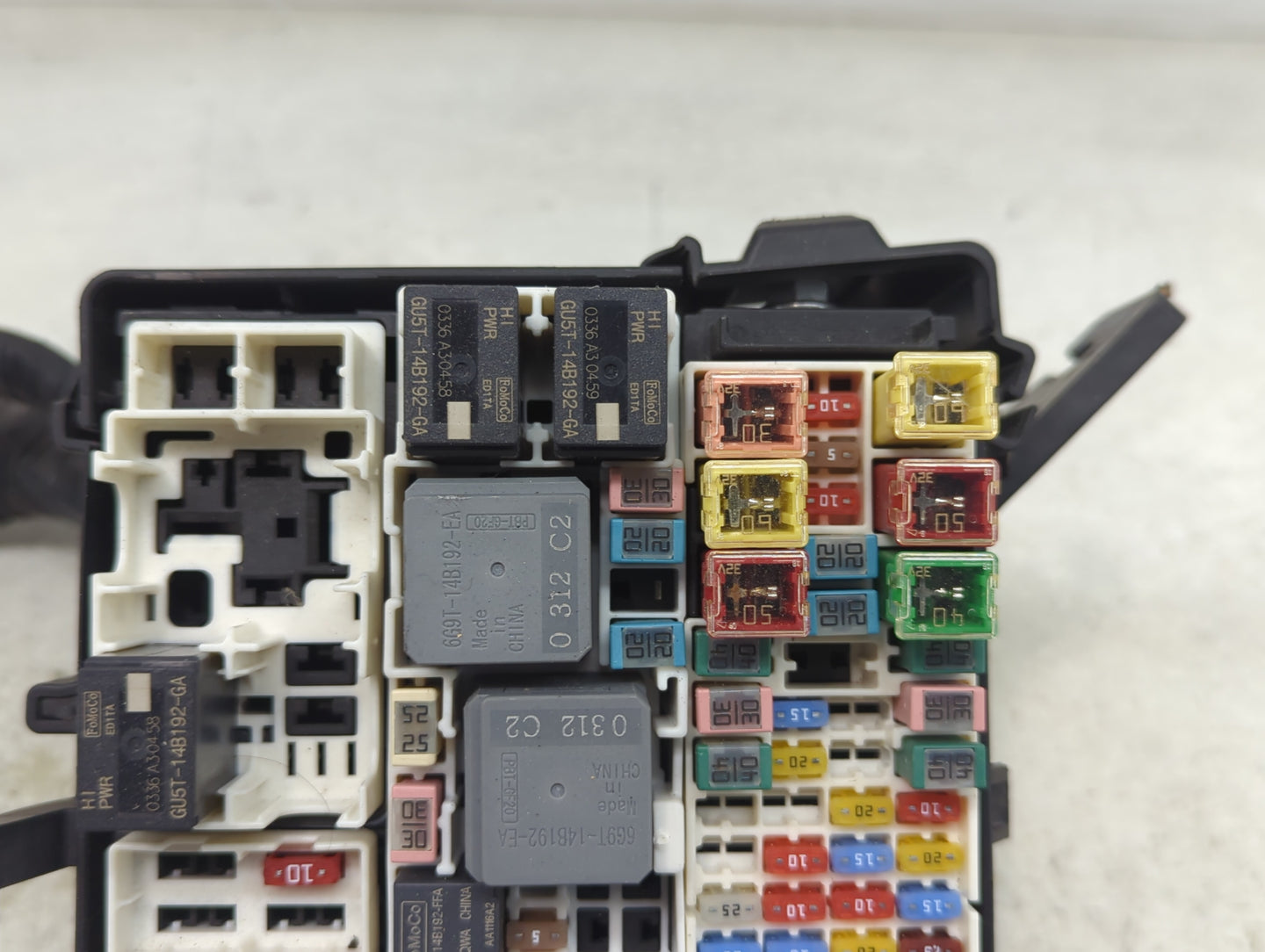 2019-2020 Ford Edge Fusebox Fuse Box Panel Relay Module P/N:GN15-12A581-LZKTG GU5T-14B192-GA, 6G9T-14B192-EA Fits Fits 2019 