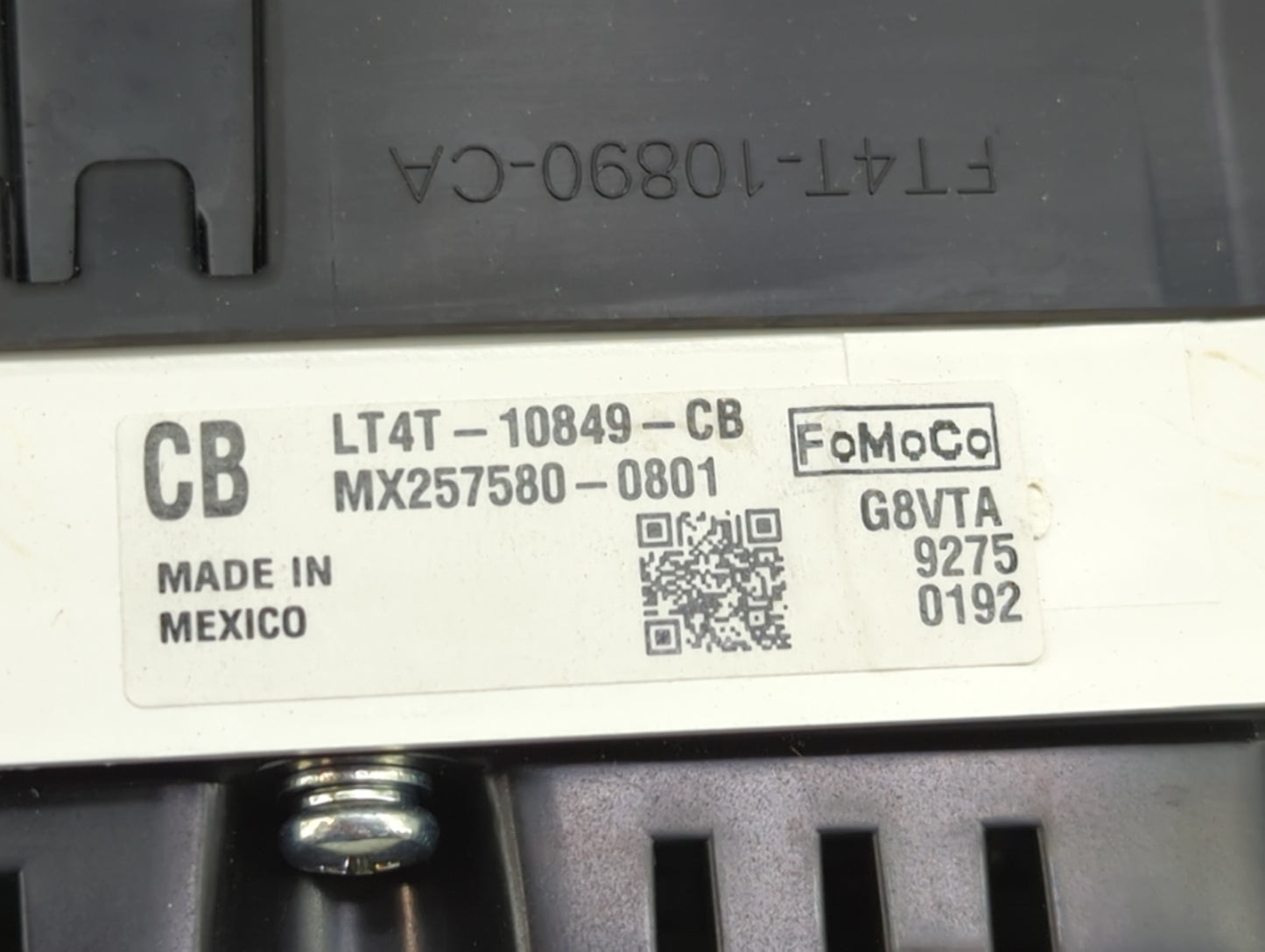 2019-2020 Ford Edge Instrument Cluster Speedometer Gauges P/N:LT4T-10849-CB Miles: Fits Fits 2019 2020 OEM Used Auto Parts -