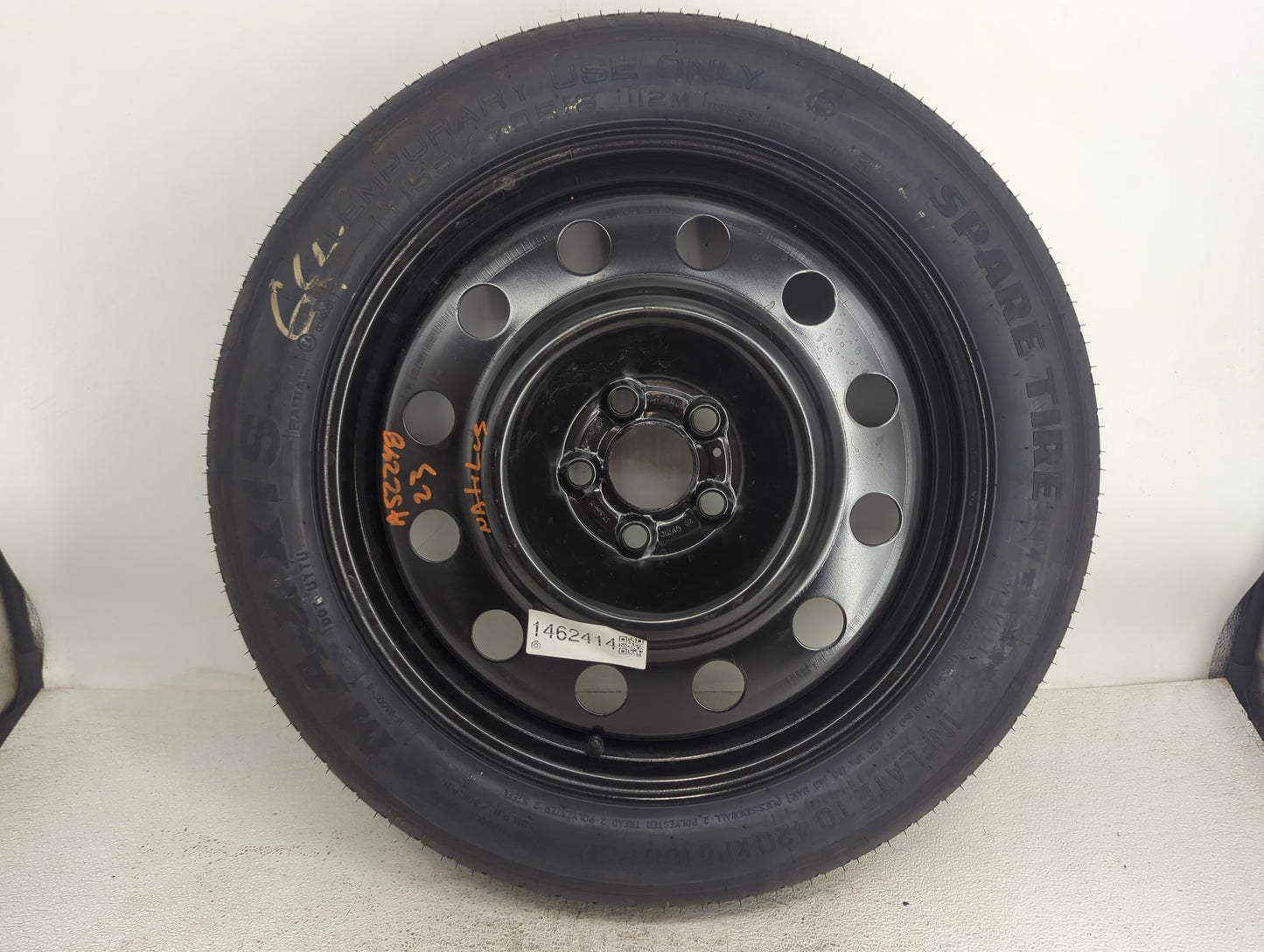2019-2022 Ford Edge Spare Donut Tire Wheel Rim Oem - Oemusedautoparts1.com