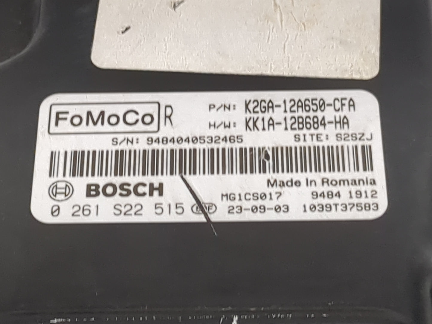 2024 Ford Edge PCM Engine Control Computer ECU ECM PCU OEM P/N:K2GA-12A650-CFA KK1A-12B684-HA, 0261S22515 Fits Fits 2020 202