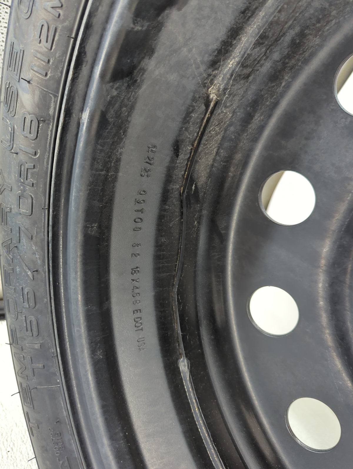 2019-2022 Ford Edge Spare Donut Tire Wheel Rim Oem 1490862 - Oemusedautoparts1.com