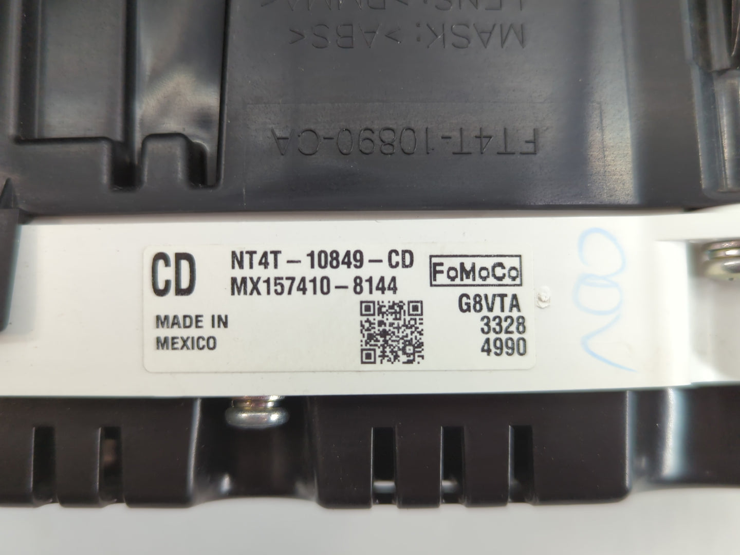 2019-2020 Ford Edge Instrument Cluster Speedometer Gauges P/N:NT4T-10849-CD Fits Fits 2019 2020 OEM Used Auto Parts - Oemuse