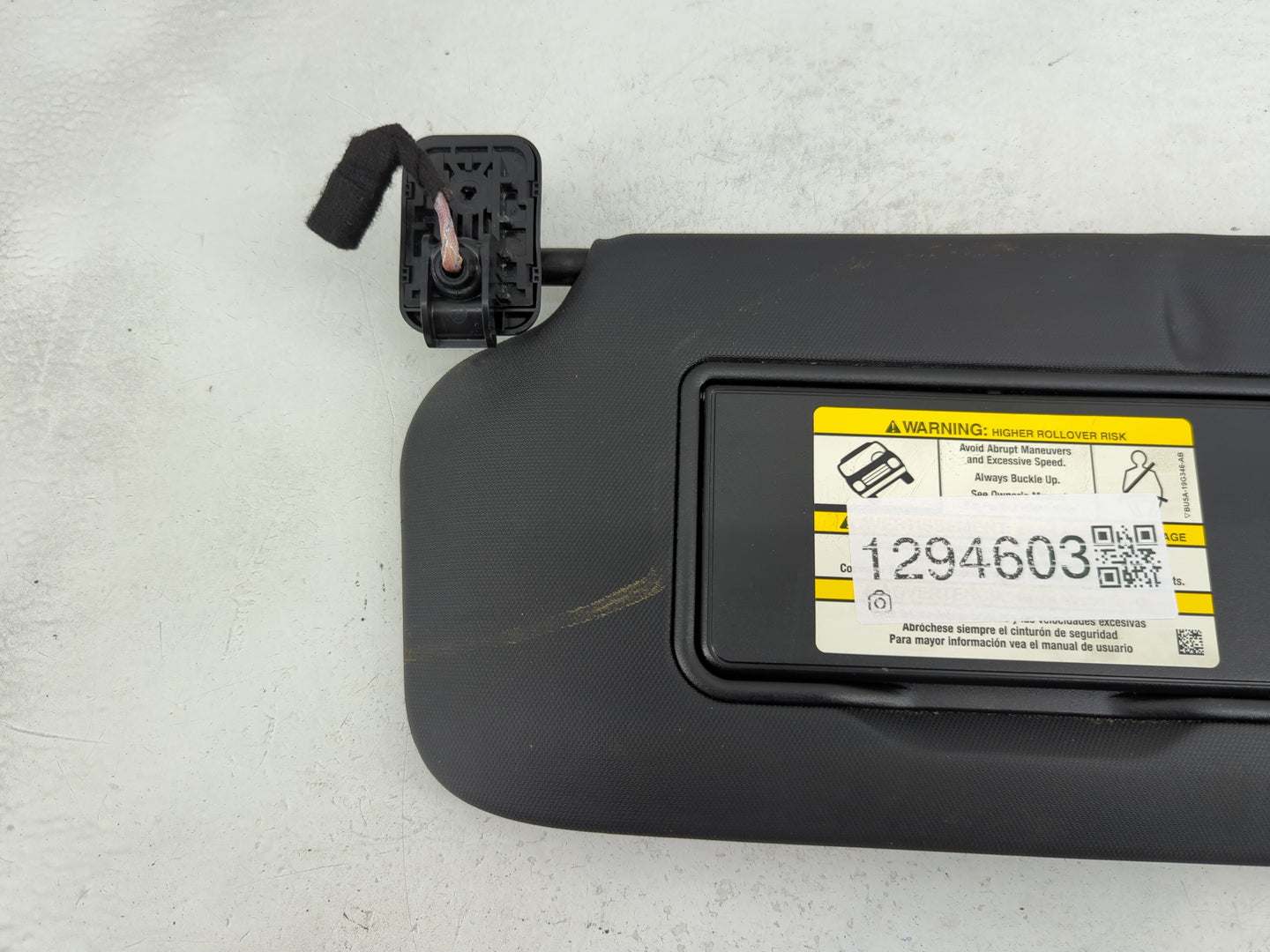 2021-2022 Ford Escape Sun Visor Shade Replacement Driver Left Mirror Fits Fits 2021 2022 OEM Used Auto Parts - Oemusedautopa