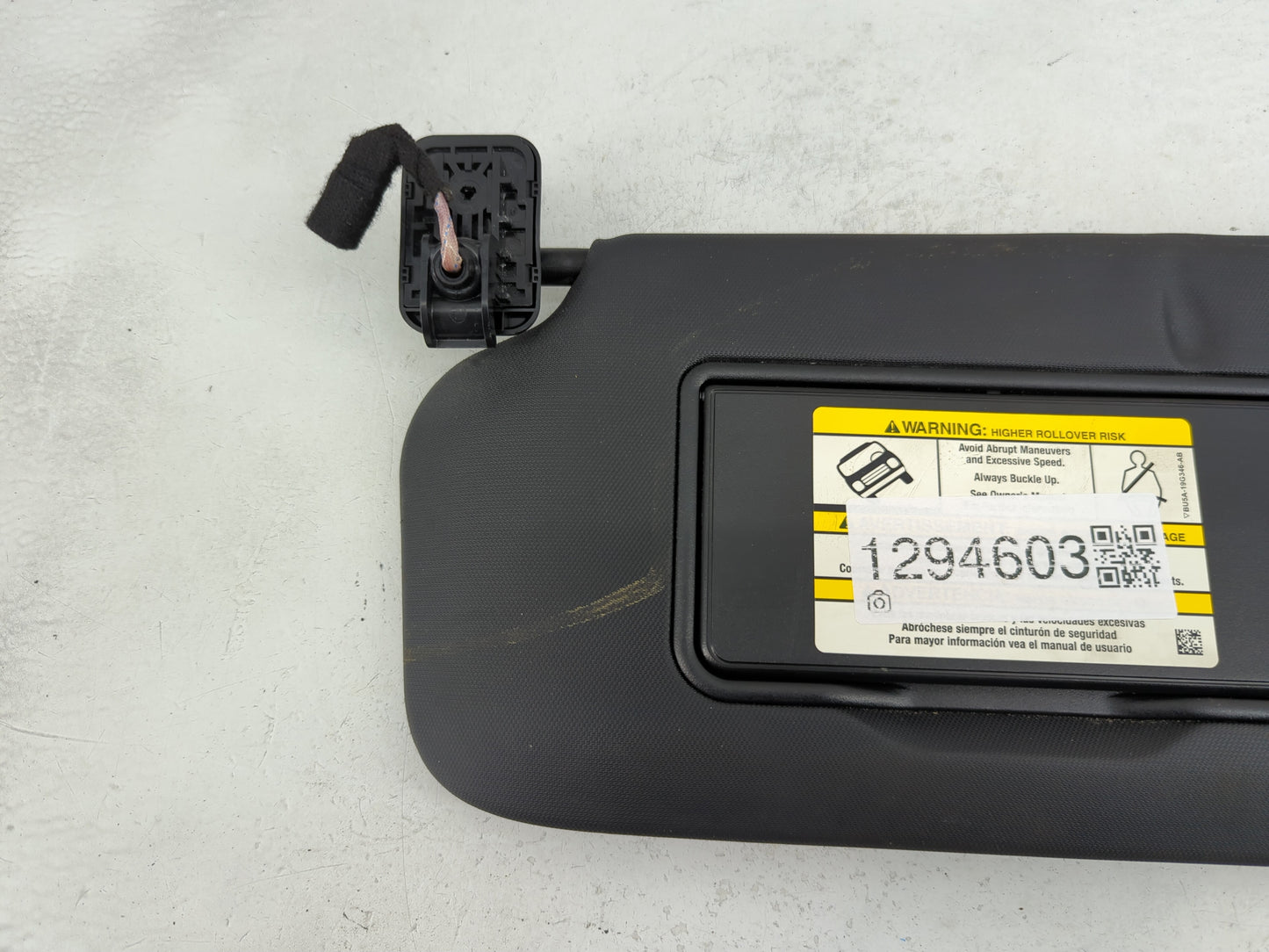 2021-2022 Ford Escape Sun Visor Shade Replacement Driver Left Mirror Fits Fits 2021 2022 OEM Used Auto Parts - Oemusedautopa