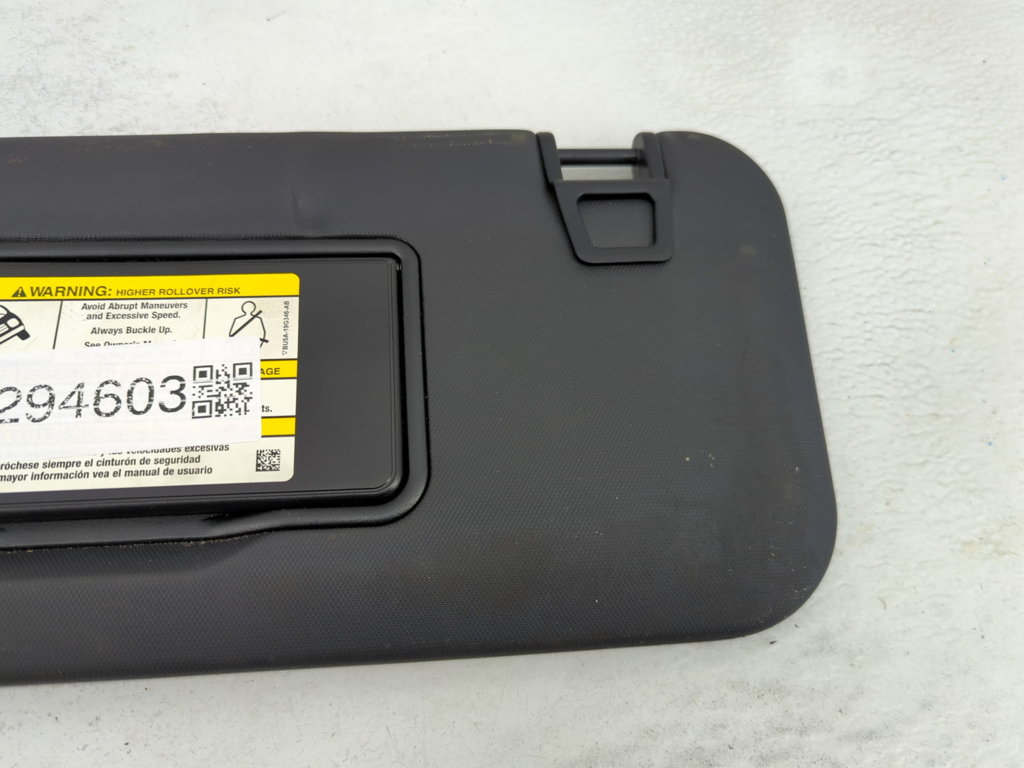 2021-2022 Ford Escape Sun Visor Shade Replacement Driver Left Mirror Fits Fits 2021 2022 OEM Used Auto Parts - Oemusedautopa