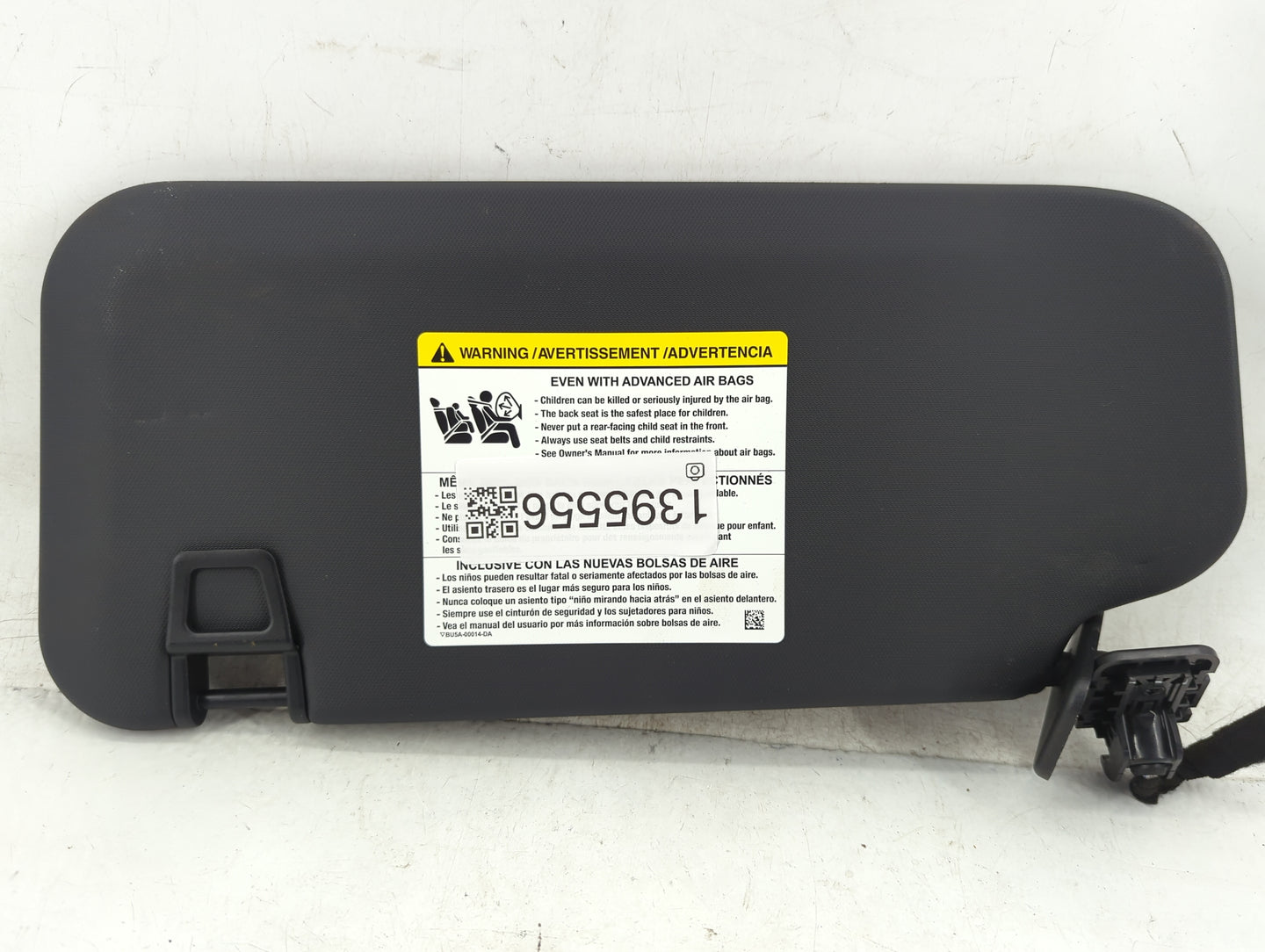 2021-2022 Ford Escape Sun Visor Shade Replacement Passenger Right Mirror Fits Fits 2021 2022 OEM Used Auto Parts - Oemusedau
