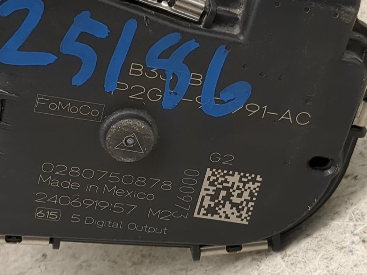 2024 Ford Escape Throttle Body P/N:P2GE-9F991-AC 2406919, 0280750878 Fits OEM Used Auto Parts - Oemusedautoparts1.com