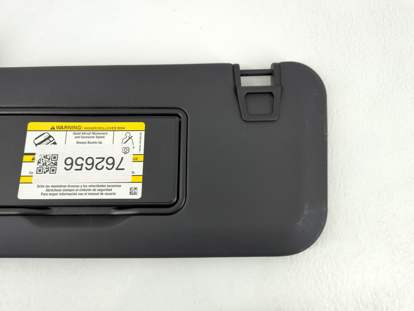 2021-2022 Ford Escape Sun Visor Shade Replacement Driver Left Mirror Fits Fits 2021 2022 OEM Used Auto Parts - Oemusedautopa