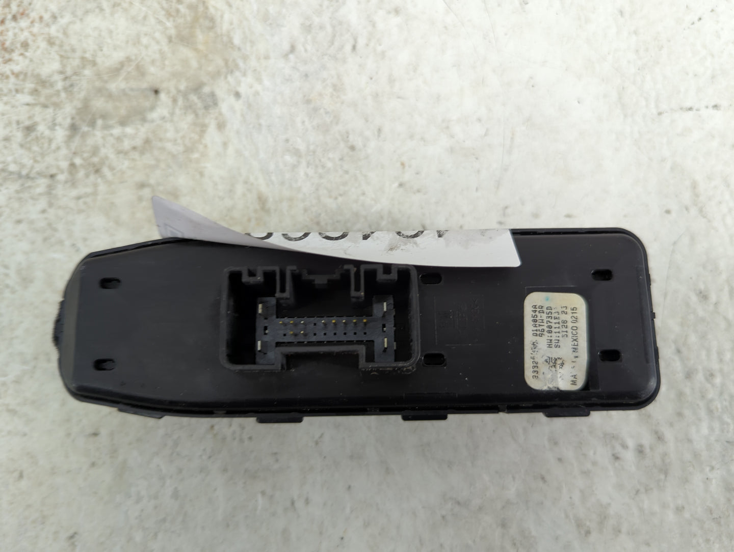 2011-2022 Ford Explorer Master Power Window Switch Replacement Driver Side Left P/N:23325458 01A054A Fits OEM Used Auto Part