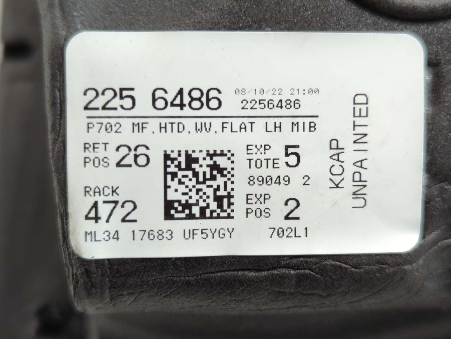 2021-2022 Ford F-150 Side Mirror Replacement Driver Left View Door Mirror P/N:ML34 17683 UF5YGY ML34 17683 UH5 Fits Fits 202