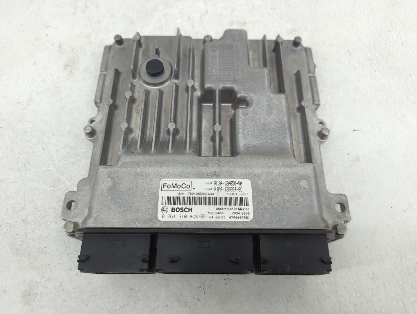 2024 Ford F-150 PCM Engine Control Computer ECU ECM PCU OEM P/N:R1MA-12B684-GC RL3A-12A650-VA, 0 261 S10 8GS Fits OEM Used A