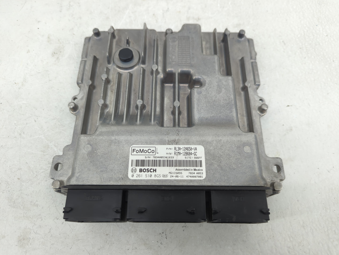 2024 Ford F-150 PCM Engine Control Computer ECU ECM PCU OEM P/N:R1MA-12B684-GC RL3A-12A650-VA, 0 261 S10 8GS Fits OEM Used A