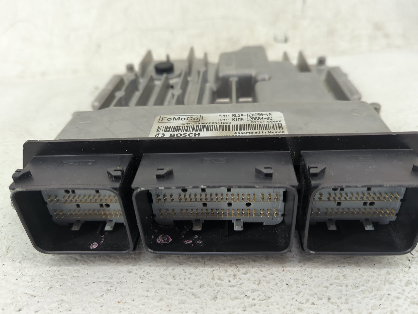 2024 Ford F-150 PCM Engine Control Computer ECU ECM PCU OEM P/N:MU5T-14F262-ACA RL3A-12A650-VA, R1MA-12B684-6C, 0261S108GS F