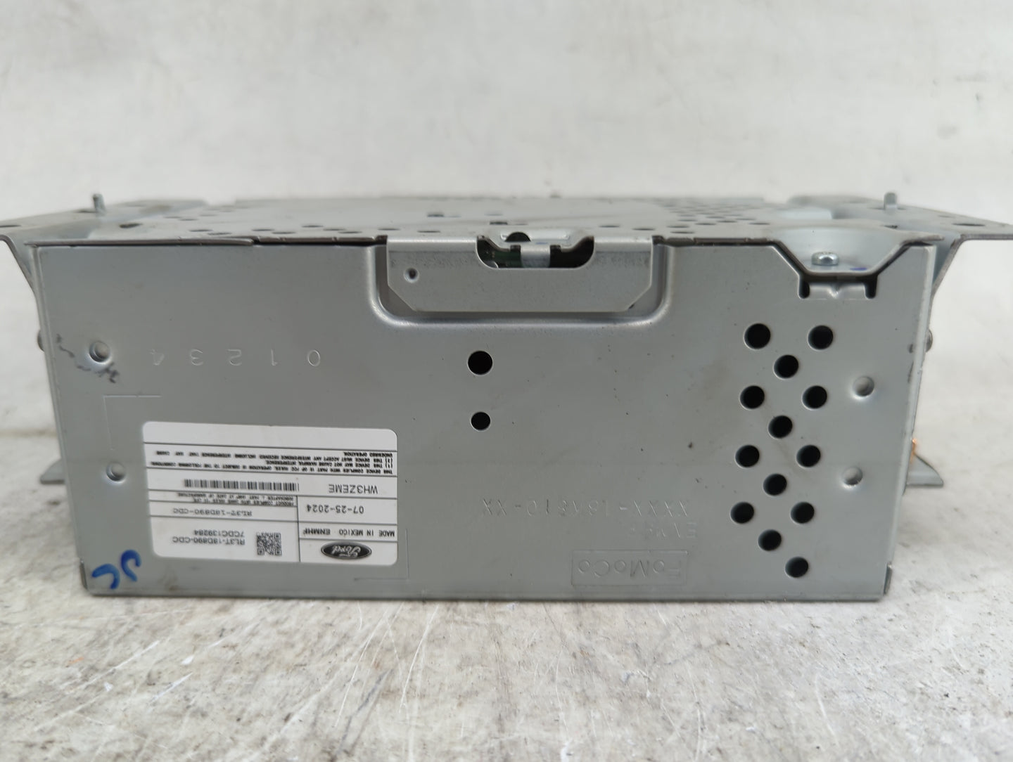 2021-2022 Ford F-150 Radio AM FM Cd Player Receiver Replacement P/N:RL3T-18D890-CDC XL3T-18X810-XX Fits Fits 2021 2022 OEM U