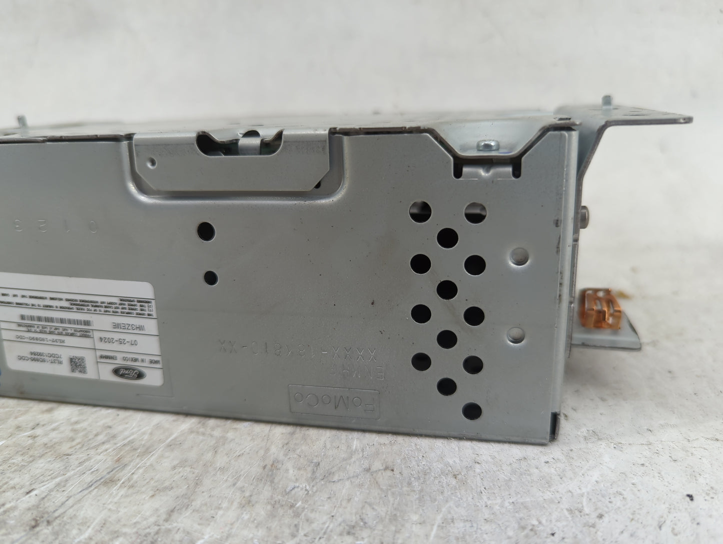 2021-2022 Ford F-150 Radio AM FM Cd Player Receiver Replacement P/N:RL3T-18D890-CDC XL3T-18X810-XX Fits Fits 2021 2022 OEM U