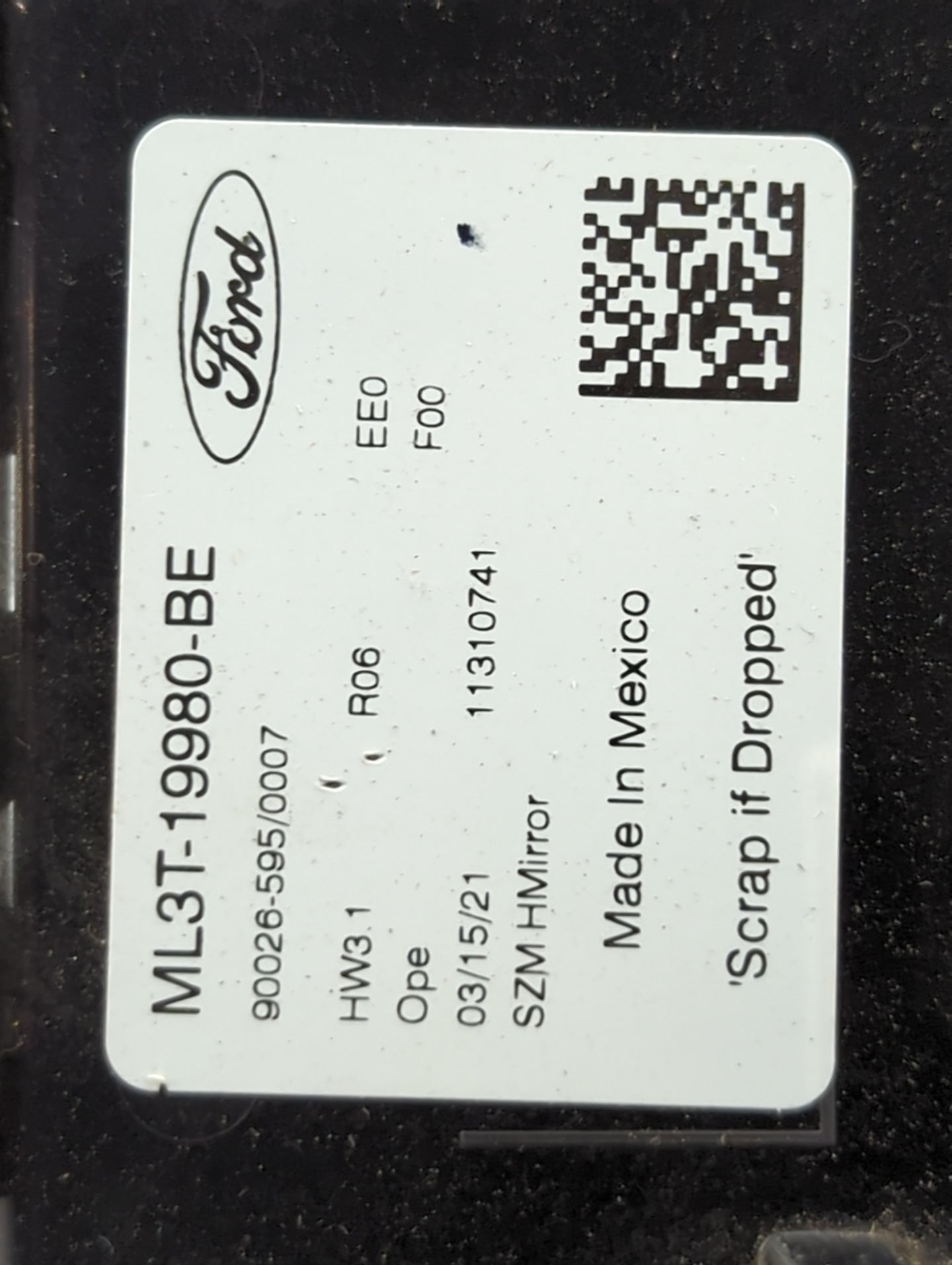 2024 Ford F150 Pickup Climate Control Module Temperature AC/Heater Replacement P/N:ML3T-19980-BE 90026-595/0007 Fits OEM Use