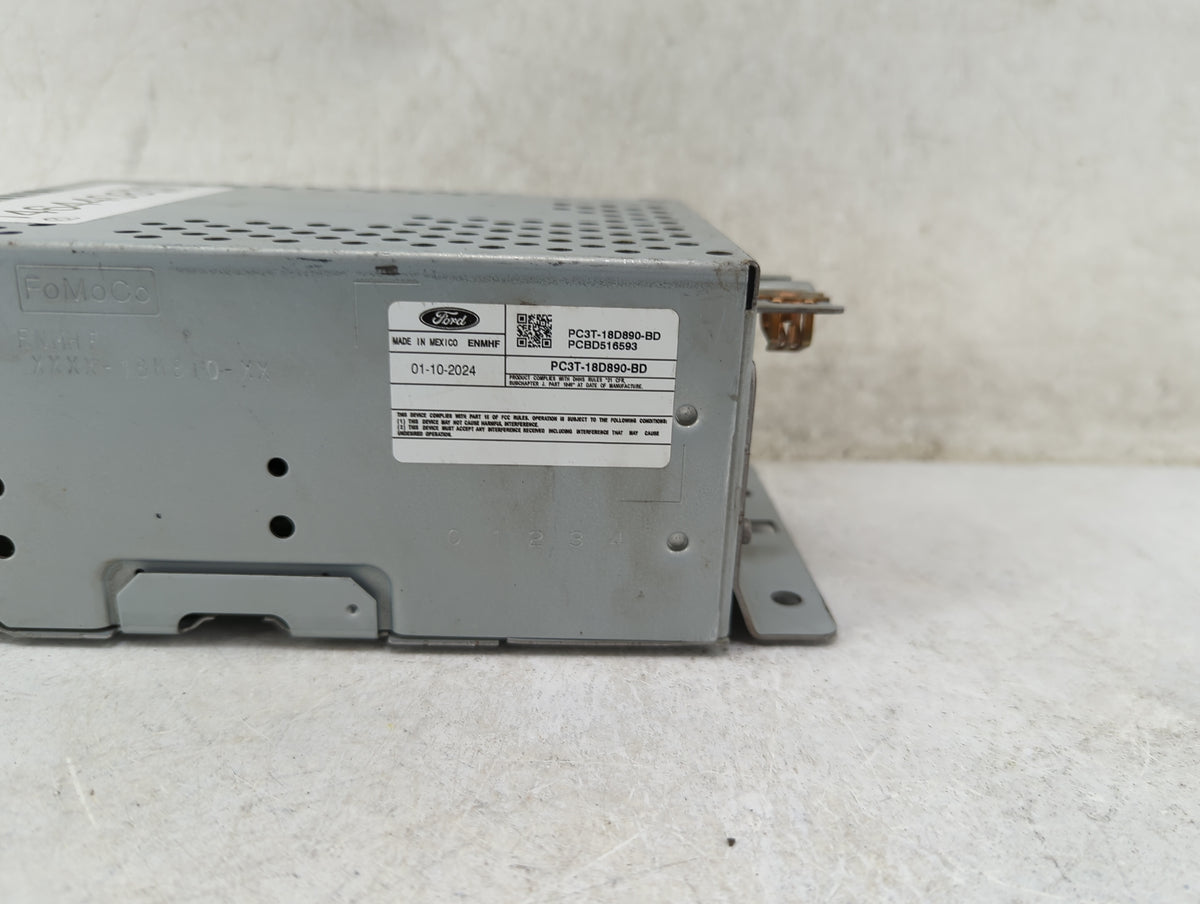 2024 Ford F250sd Pickup Radio AM FM Cd Player Receiver Replacement P/N:PC3T-18D890-BD PCBD516593 Fits OEM Used Auto Parts - 