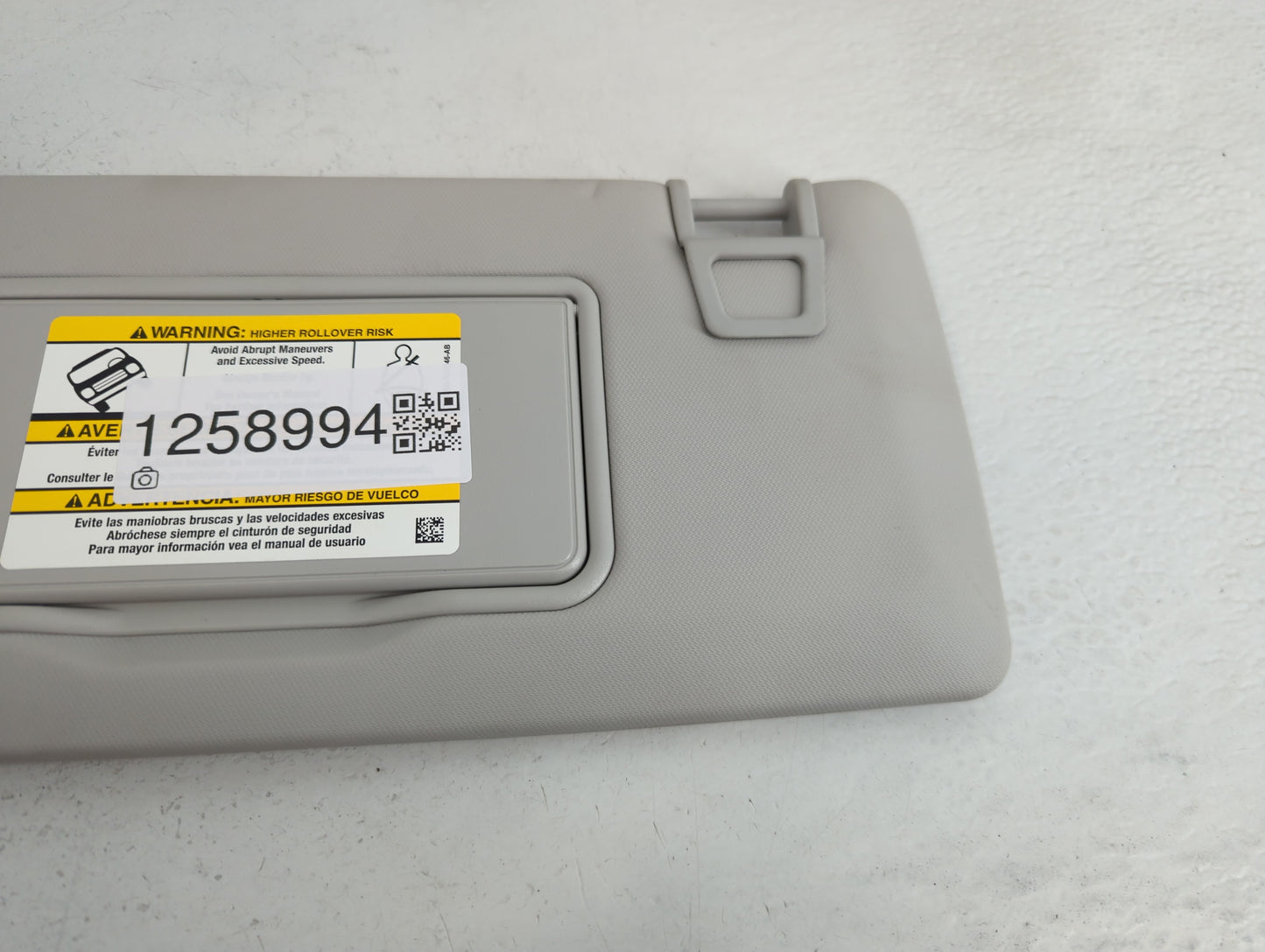 2024 Ford Maverick Sun Visor Shade Replacement Driver Left Mirror Fits OEM Used Auto Parts - Oemusedautoparts1.com
