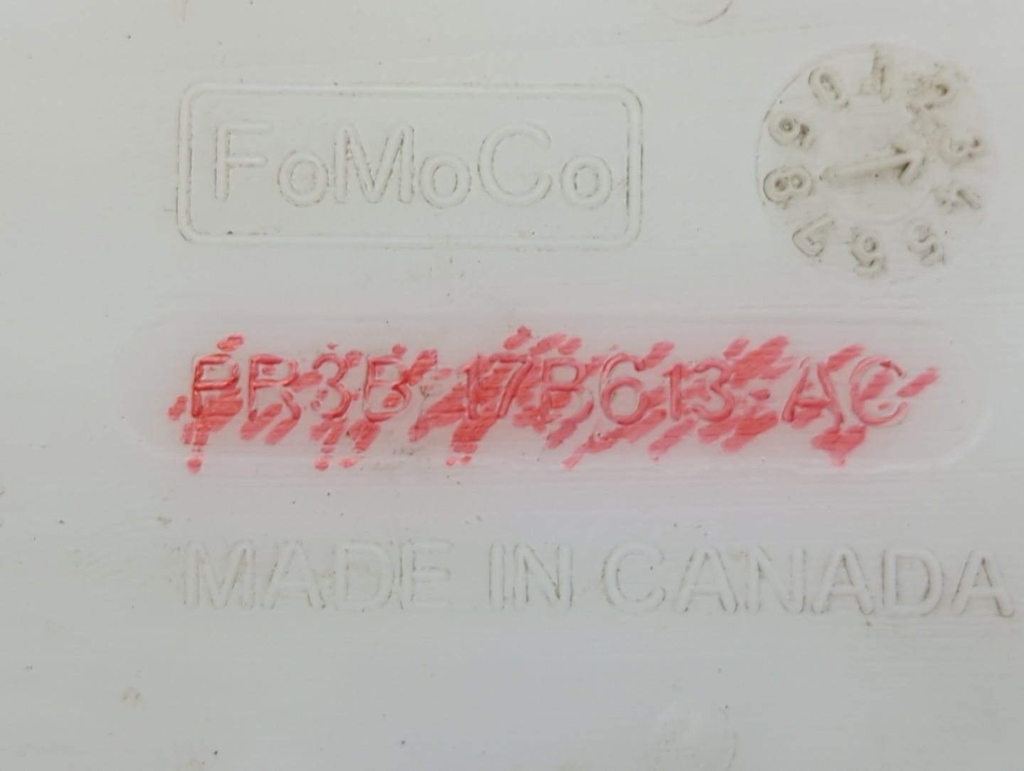 2024 Ford Mustang Windshield Washer Fluid Reservoir Bottle Oem 1473997 - Oemusedautoparts1.com