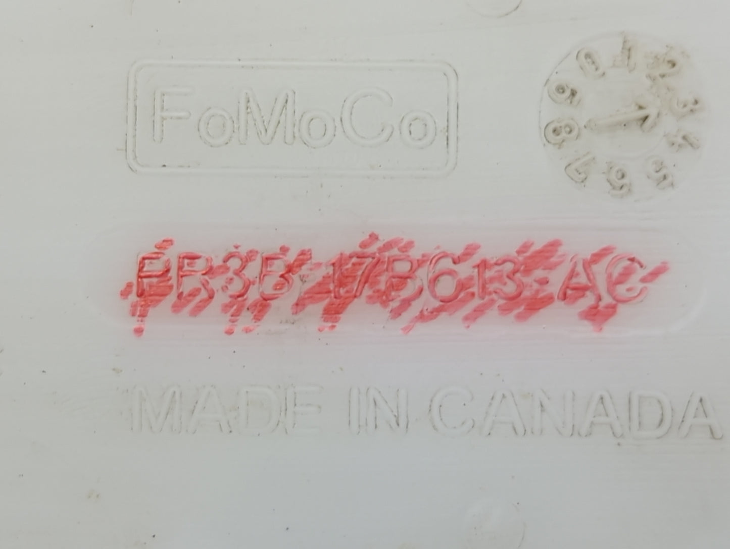 2024 Ford Mustang Windshield Washer Fluid Reservoir Bottle Oem 1473997 - Oemusedautoparts1.com