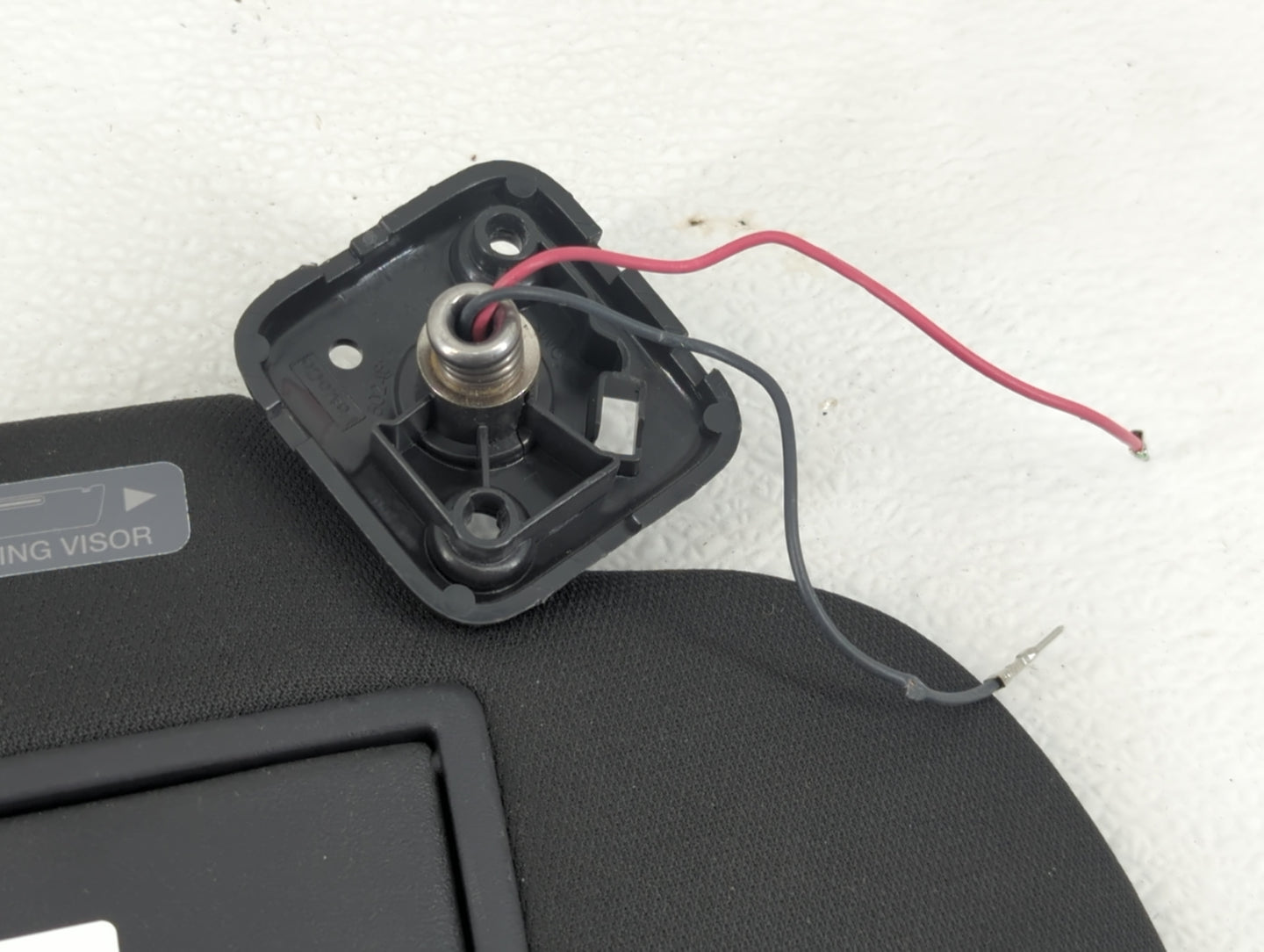 2013-2019 Ford Taurus Sun Visor Shade Replacement Passenger Right Mirror Fits OEM Used Auto Parts - Oemusedautoparts1.com