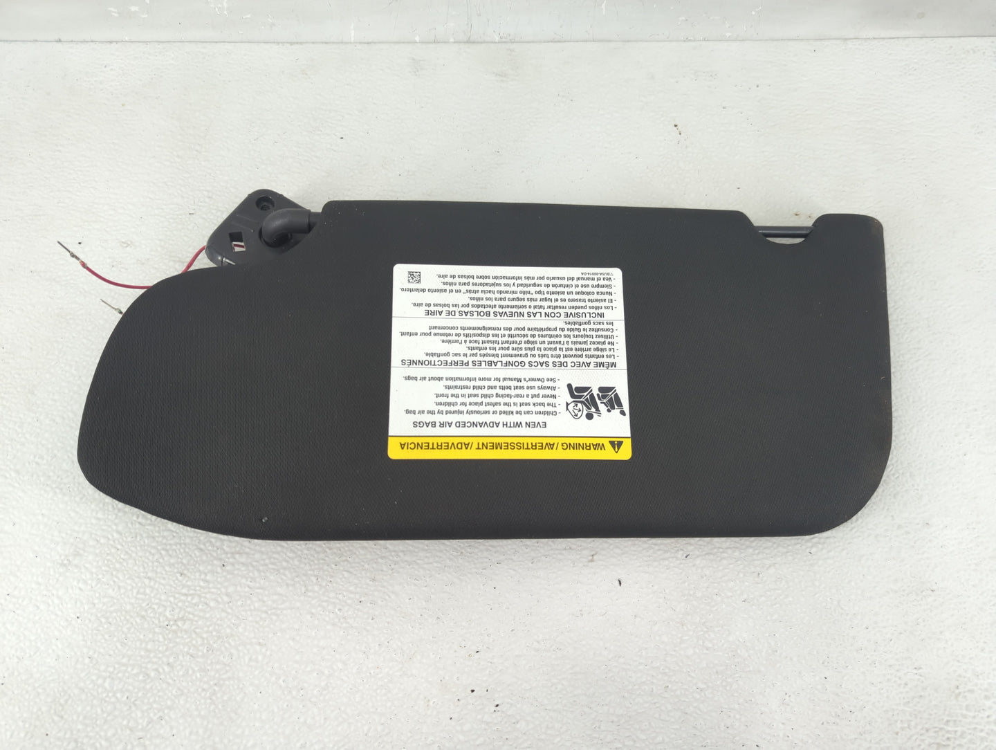 2013-2019 Ford Taurus Sun Visor Shade Replacement Passenger Right Mirror Fits OEM Used Auto Parts - Oemusedautoparts1.com