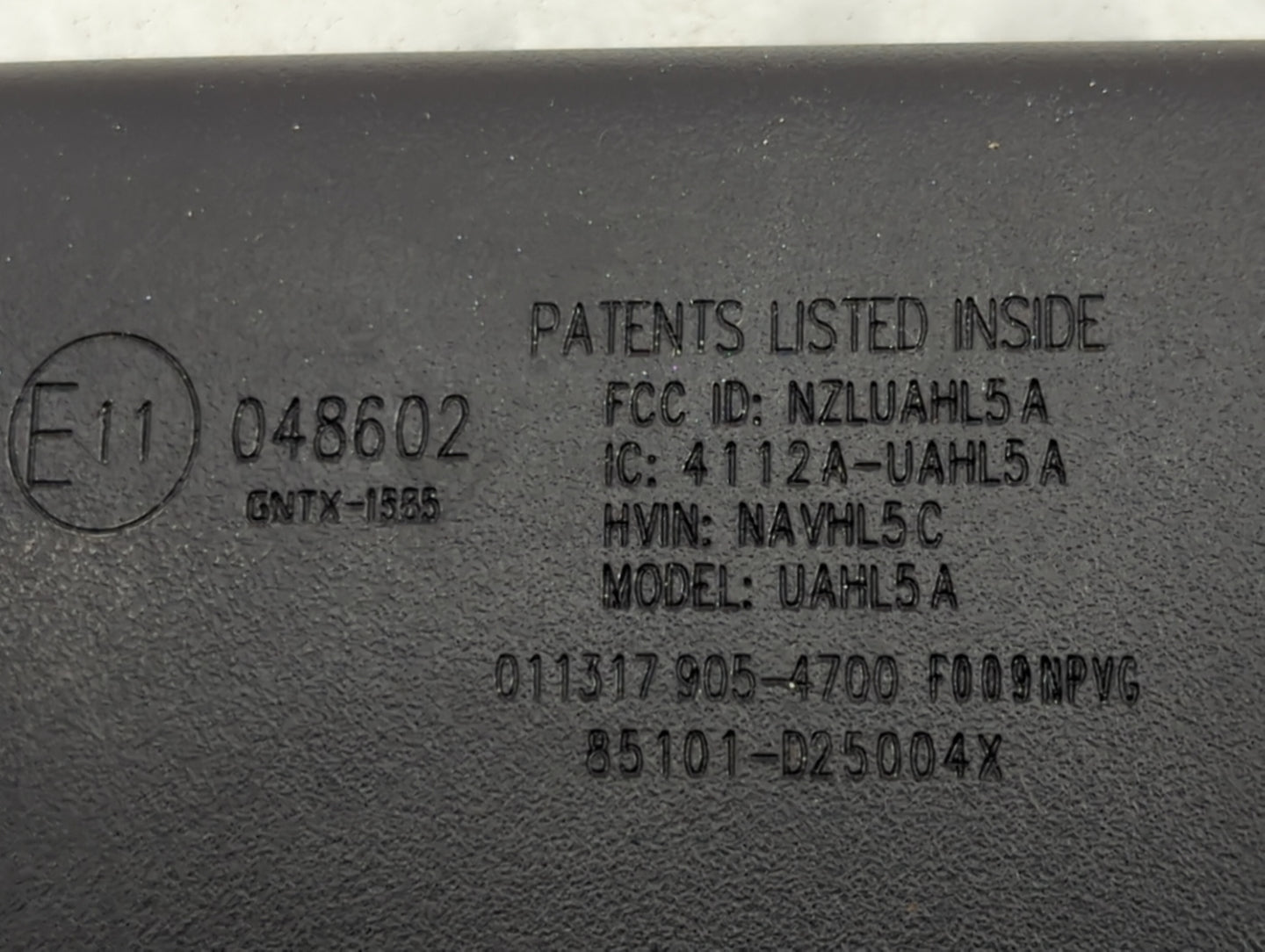 2024 Genesis G70 Interior Rear View Mirror Replacement OEM P/N:4112A-UAHL5A Fits OEM Used Auto Parts - Oemusedautoparts1.com