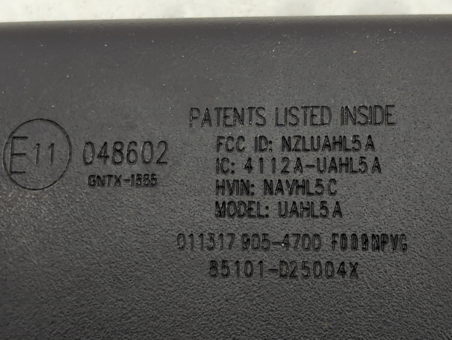 2024 Genesis G70 Interior Rear View Mirror Replacement OEM P/N:4112A-UAHL5A Fits OEM Used Auto Parts - Oemusedautoparts1.com