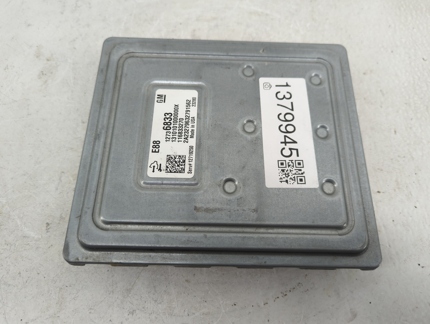 2020-2022 Gmc Terrain PCM Engine Control Computer ECU ECM PCU OEM P/N:12736833 Fits Fits 2020 2021 2022 OEM Used Auto Parts 