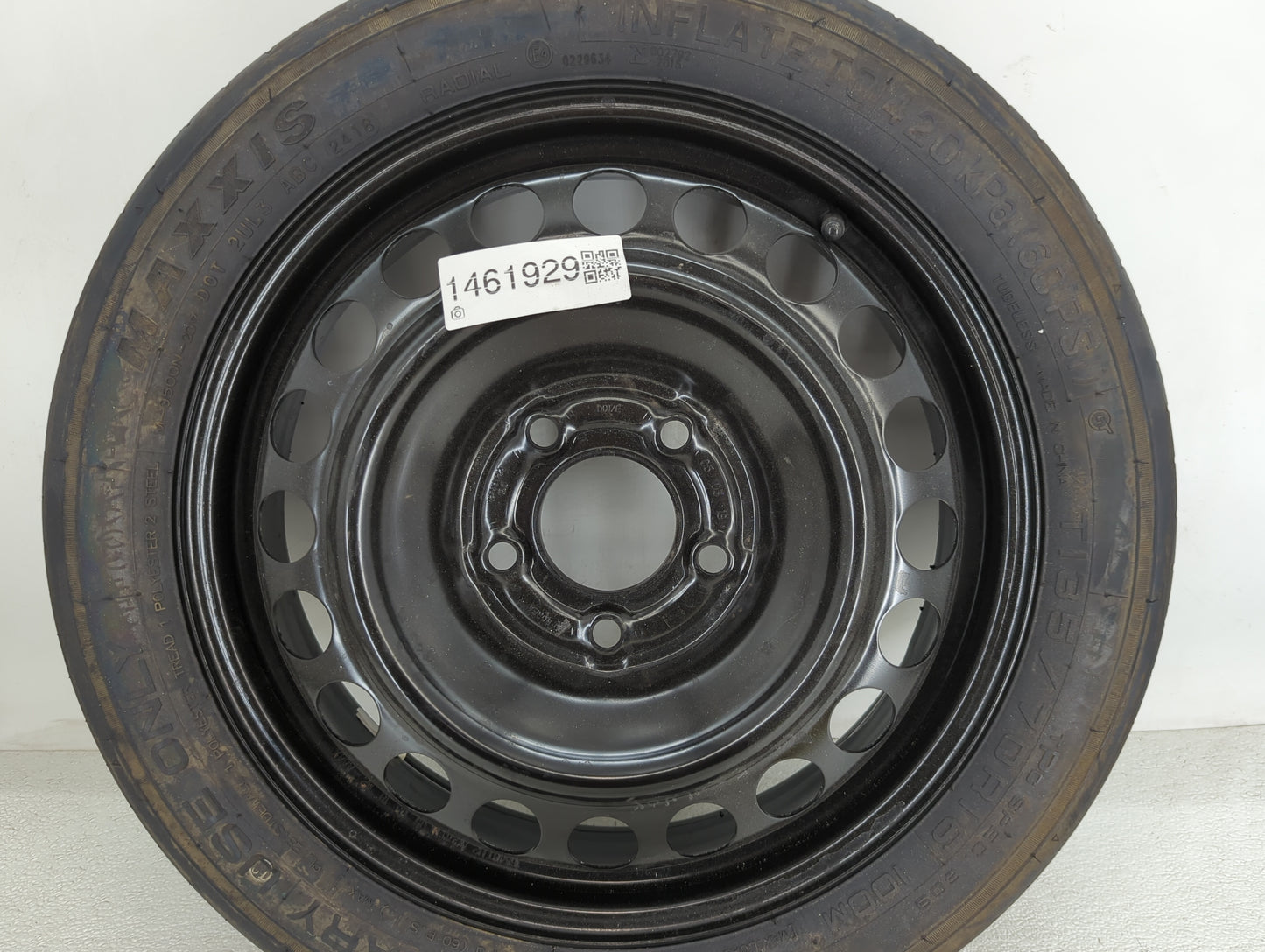 2018-2022 Gmc Terrain Spare Donut Tire Wheel Rim Oem - Oemusedautoparts1.com