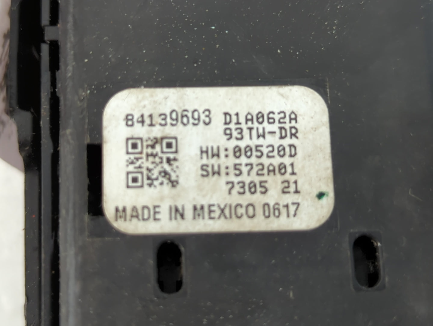 2024 Gmc Terrain Master Power Window Switch Replacement Driver Side Left P/N:84139693 Fits OEM Used Auto Parts - Oemusedauto