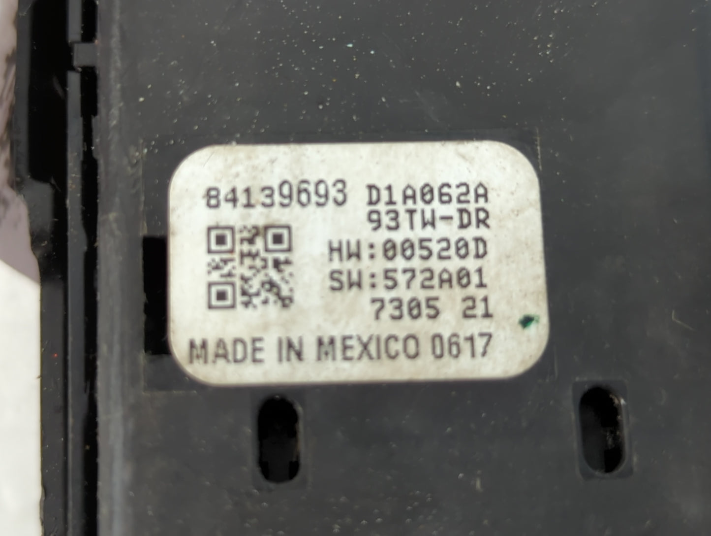 2024 Gmc Terrain Master Power Window Switch Replacement Driver Side Left P/N:84139693 Fits OEM Used Auto Parts - Oemusedauto