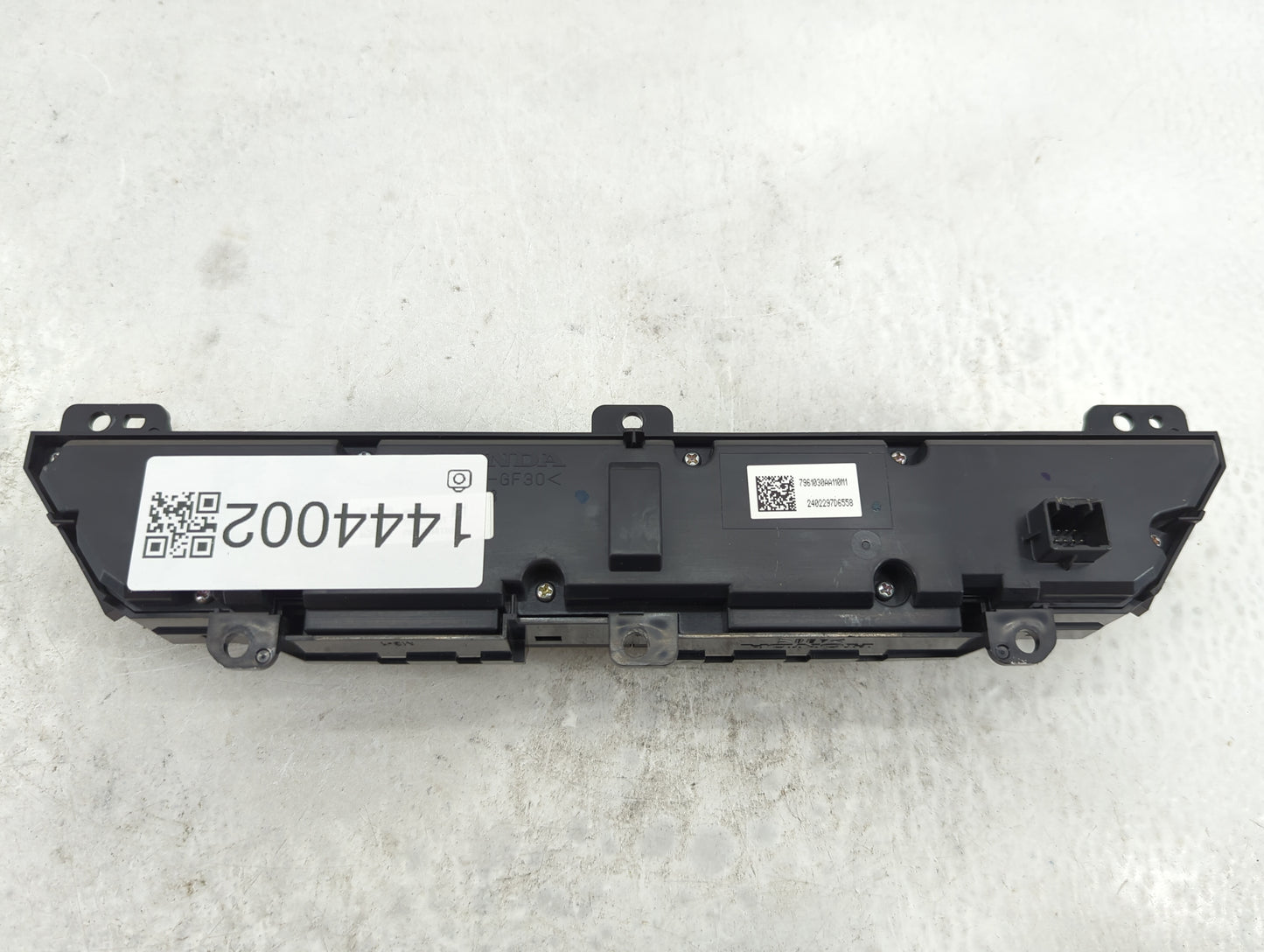 2024 Honda Accord Climate Control Module Temperature AC/Heater Replacement P/N:7961030AA110M1 Fits OEM Used Auto Parts - Oem