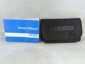 compare product 2024 Honda Civic Owners Manual Book Guide P/N:00X31-T40-6200 OEM Used Auto Parts