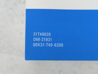 2024 Honda Civic Owners Manual Book Guide P/N:00X31-T40-6200 OEM Used Auto Parts - Oemusedautoparts1.com