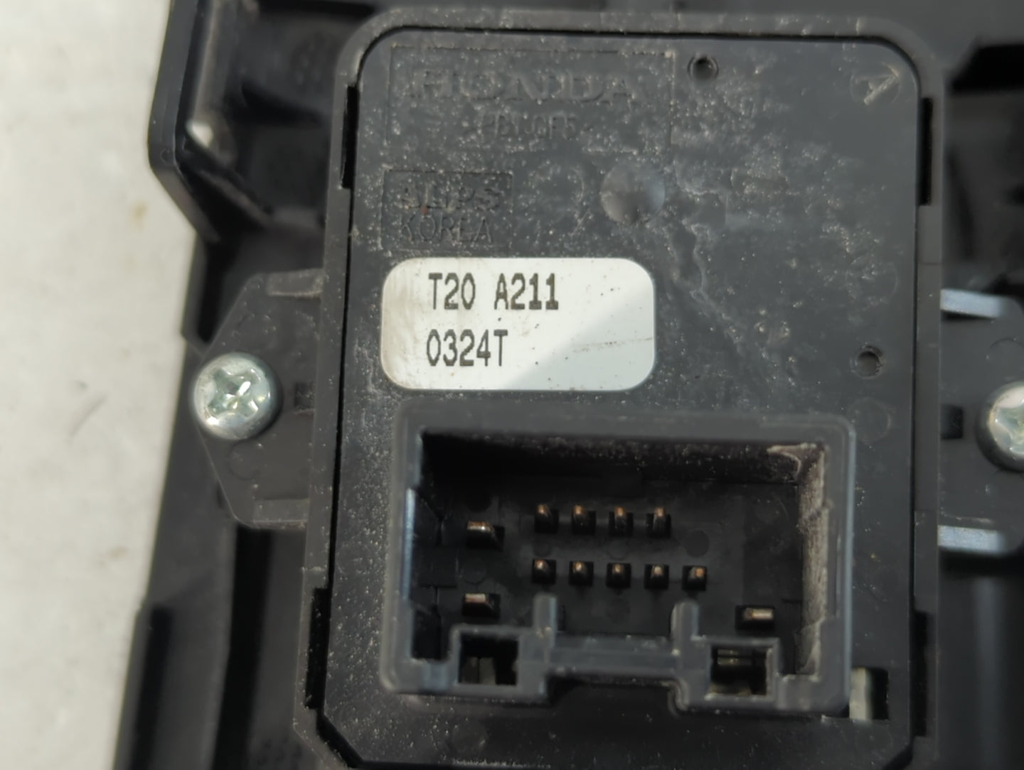 2022 Honda Civic Master Power Window Switch Replacement Driver Side Left P/N:T20 A211 Fits OEM Used Auto Parts - Oemusedauto