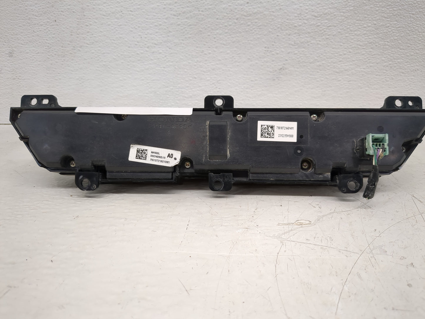 2024 Honda Civic Climate Control Module Temperature AC/Heater Replacement Fits OEM Used Auto Parts - Oemusedautoparts1.com