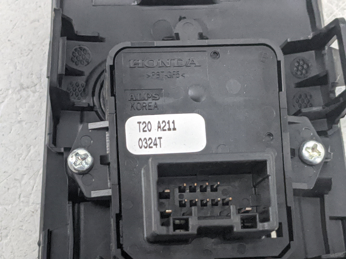 2022 Honda Civic Master Power Window Switch Replacement Driver Side Left P/N:T20 A211 Fits OEM Used Auto Parts - Oemusedauto