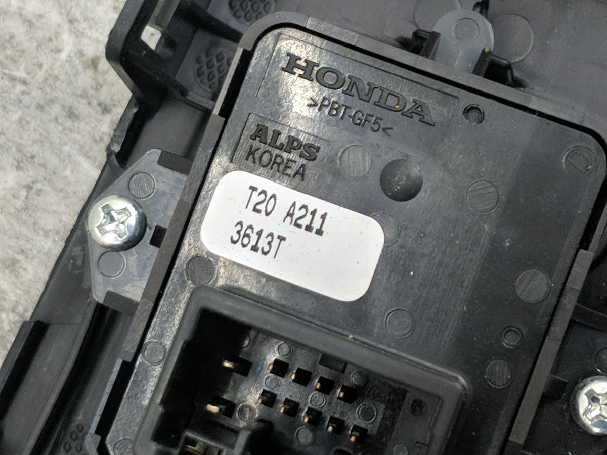 2022 Honda Civic Master Power Window Switch Replacement Driver Side Left P/N:T20 A211 Fits OEM Used Auto Parts - Oemusedauto