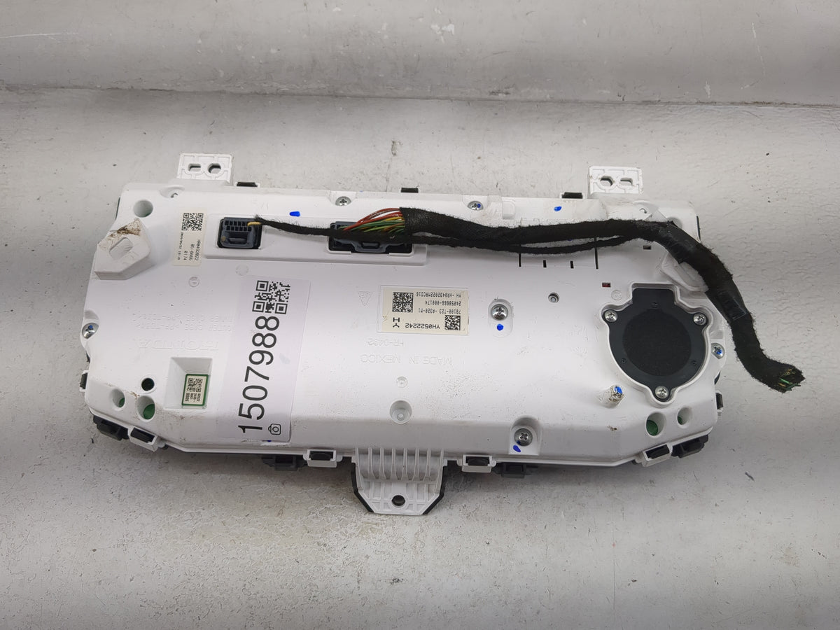 2022 Honda Civic Instrument Cluster Speedometer Gauges P/N:78100-T23-A320-M1 Miles:53K Fits OEM Used Auto Parts - Oemusedaut