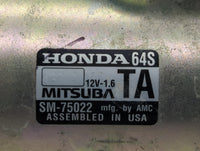 2022 Honda Civic Car Starter Motor Solenoid OEM P/N:SM-75022 Fits OEM Used Auto Parts - Oemusedautoparts1.com
