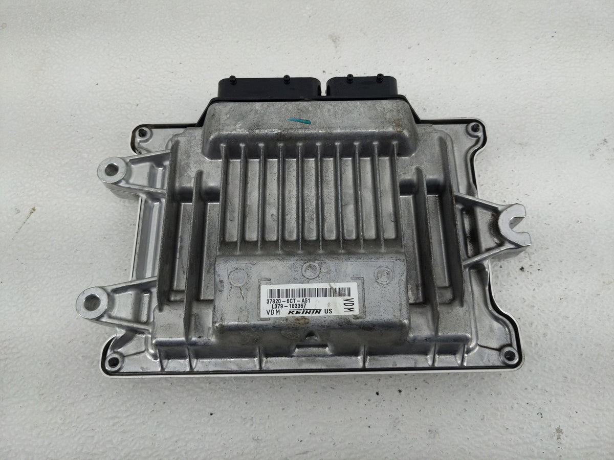 2024 Honda Hr-V PCM Engine Control Computer ECU ECM PCU OEM P/N:37820-6CT-A51 OEM Used Auto Parts - Oemusedautoparts1.com