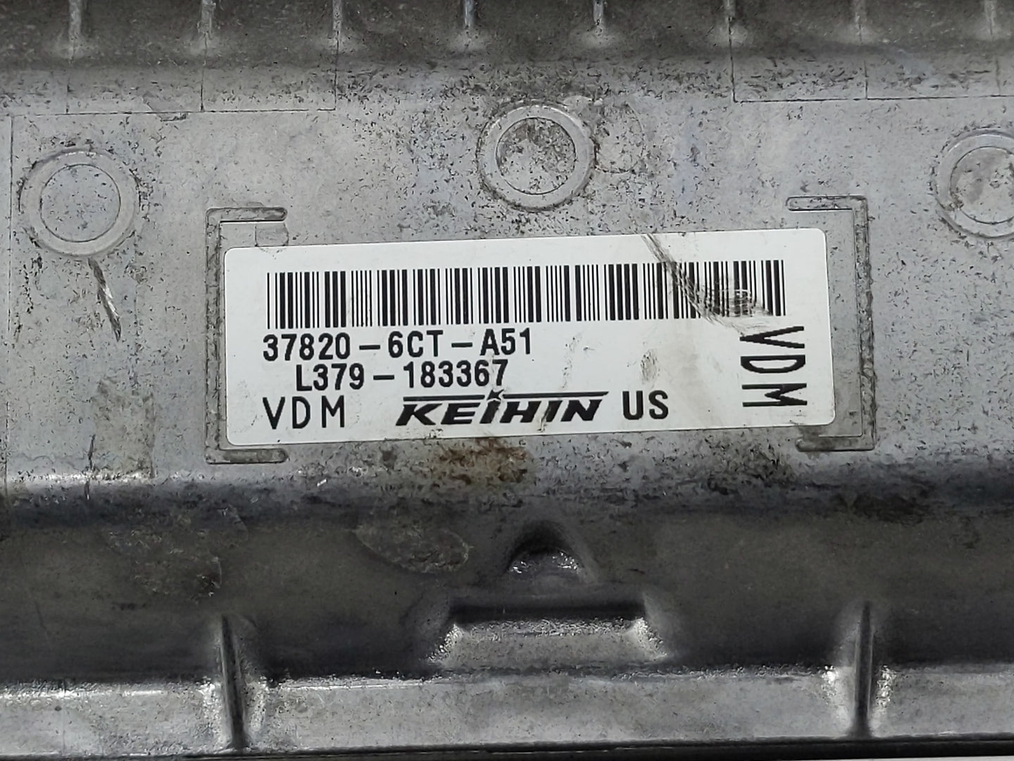 2024 Honda Hr-V PCM Engine Control Computer ECU ECM PCU OEM P/N:37820-6CT-A51 Fits OEM Used Auto Parts - Oemusedautoparts1.c