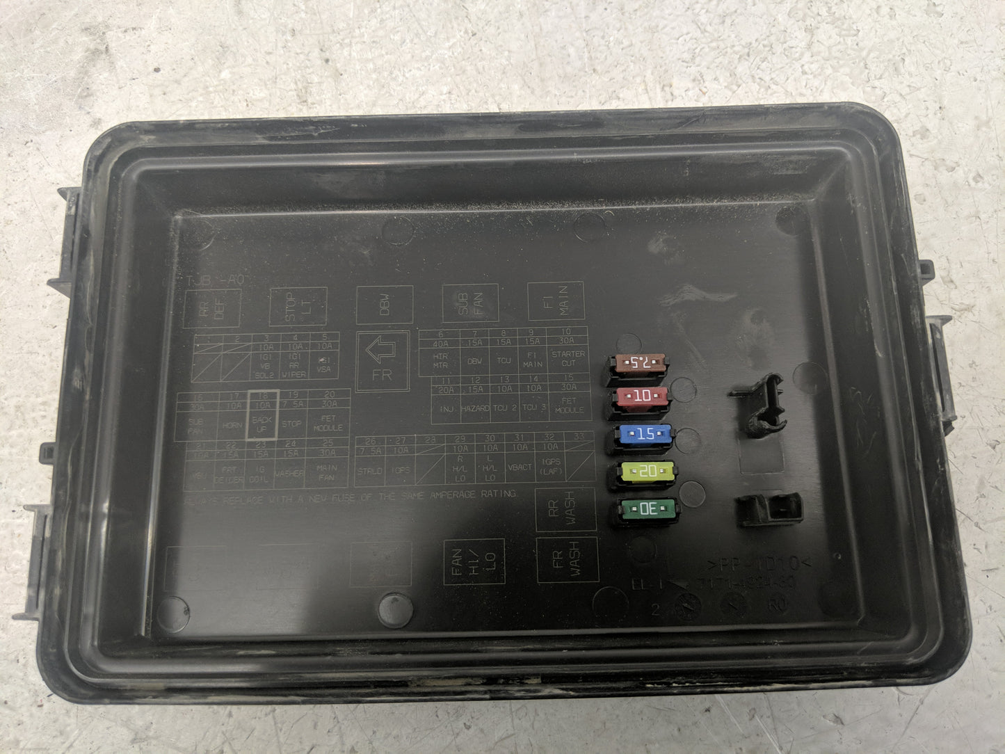 2024 Honda Odyssey Fusebox Fuse Box Panel Relay Module Fits OEM Used Auto Parts - Oemusedautoparts1.com