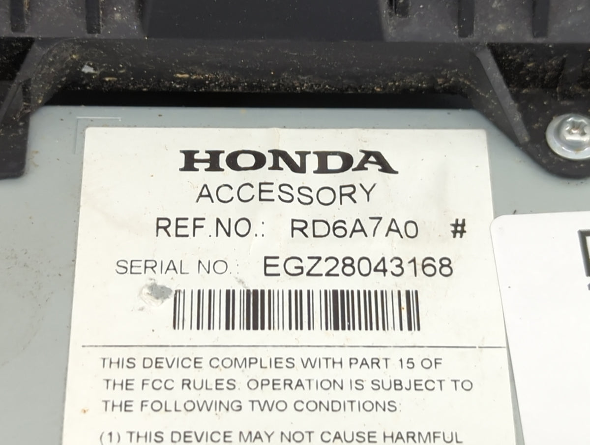 2024 Honda Odyssey Information Display Screen - Oemusedautoparts1.com